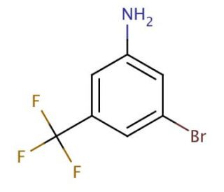 3-Amino-5-bromobenzotrifluoride (CAS 54962-75-3) - chemical structure image