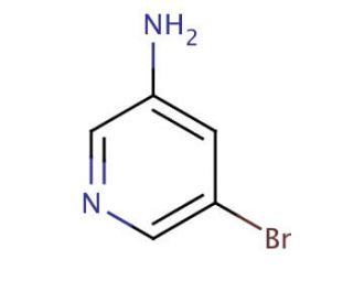 3-Amino-5-bromopyridine (CAS 13535-01-8) - chemical structure image