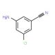 3-Amino-5-chlorobenzonitrile (CAS 53312-78-0) - chemical structure image