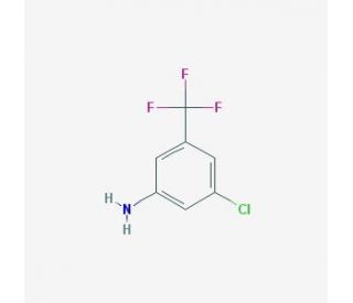 3-Amino-5-chlorobenzotrifluoride (CAS 69411-05-8) - chemical structure image