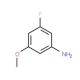 3-Amino-5-fluoroanisole (CAS 2339-58-4) - chemical structure image