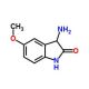 3-amino-5-methoxy-2,3-dihydro-1H-indol-2-one - chemical structure image