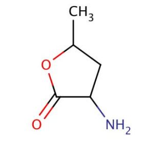 3-amino-5-methyldihydrofuran-2(3H)-one - chemical structure image