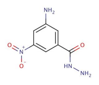 3-amino-5-nitrobenzohydrazide - chemical structure image