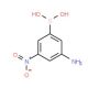 3-Amino-5-nitrophenylboronic acid (CAS 89466-05-7) - chemical structure image