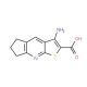 3-Amino-6,7-dihydro-5H-cyclopenta[b]thieno-[3,2-e]pyridine-2-carboxylic acid - chemical structure image