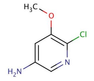 3-Amino-6-chloro-5-methoxypyridine - chemical structure image