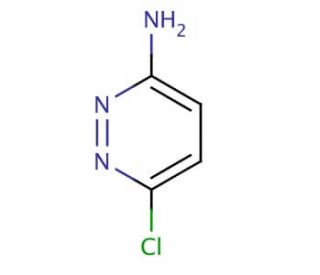 3-Amino-6-chloropyridazine (CAS 5469-69-2) - chemical structure image