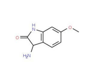 3-Amino-6-methoxy-1,3-dihydro-2H-indol-2-one - chemical structure image