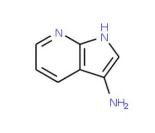 3-Amino-7-azaindole (CAS 189882-31-3) - chemical structure image