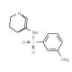 3-amino-N-{1-azabicyclo[2.2.2]octan-3-yl}benzene-1-sulfonamide - chemical structure image
