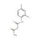 3-amino-N-(2,4-dimethylphenyl)-3-thioxopropanamide - chemical structure image