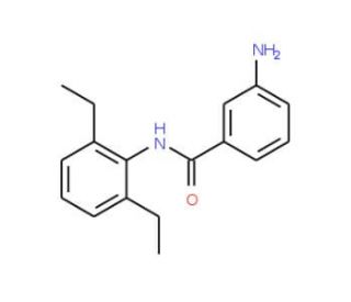 3-amino-N-(2,6-diethylphenyl)benzamide - chemical structure image