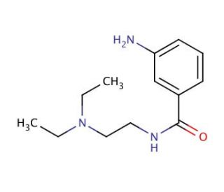 3-amino-N-[2-(diethylamino)ethyl]benzamide - chemical structure image