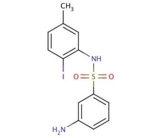 3-amino-N-(2-iodo-5-methylphenyl)benzenesulfonamide - chemical structure image