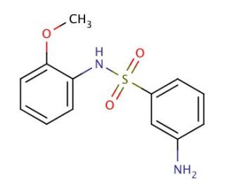 3-Amino-N-(2-methoxy-phenyl)-benzenesulfonamide - chemical structure image