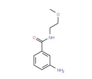 3-Amino-N-(2-methoxyethyl)benzamide - chemical structure image