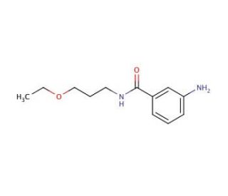 3-amino-N-(3-ethoxypropyl)benzamide - chemical structure image