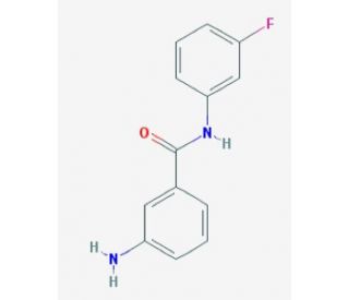 3-amino-N-(3-fluorophenyl)benzamide - chemical structure image
