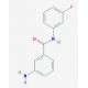 3-amino-N-(3-fluorophenyl)benzamide - chemical structure image