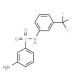 3-Amino-N-(3-trifluoromethyl-phenyl)-benzenesulfonamide - chemical structure image