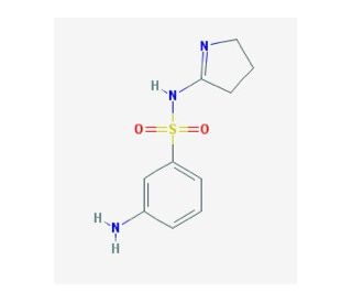 3-Amino-N-(4,5-dihydro-3H-pyrrol-2-yl)-benzenesulfonamide (CAS 379255-71-7) - chemical structure image