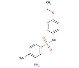 3-amino-N-(4-ethoxyphenyl)-4-methylbenzenesulfonamide - chemical structure image