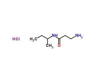 3-amino-N-(butan-2-yl)propanamide hydrochloride - chemical structure image