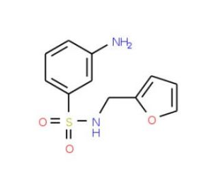 3-Amino-N-furan-2-ylmethyl-benzenesulfonamide - chemical structure image