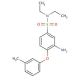 3-amino-N,N-diethyl-4-(3-methylphenoxy)benzenesulfonamide - chemical structure image