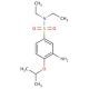3-amino-N,N-diethyl-4-isopropoxybenzenesulfonamide - chemical structure image