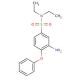 3-Amino-N,N-diethyl-4-phenoxy-benzenesulfonamide - chemical structure image