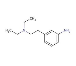 3-Amino-N,N-diethyl-benzeneethanamine - chemical structure image