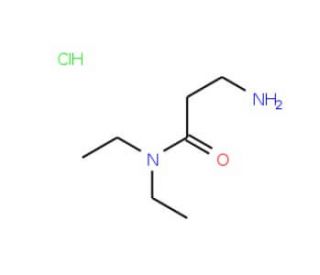 3-Amino-N,N-diethyl propionamide hydrochloride (CAS 34105-56-1) - chemical structure image