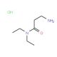 3-Amino-N,N-diethyl propionamide hydrochloride (CAS 34105-56-1) - chemical structure image