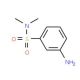 3-Amino-N,N-dimethyl-benzenesulfonamide (CAS 6274-18-6) - chemical structure image