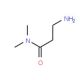 3-Amino-N,N-dimethyl-propionamide (CAS 1857-18-7) - chemical structure image
