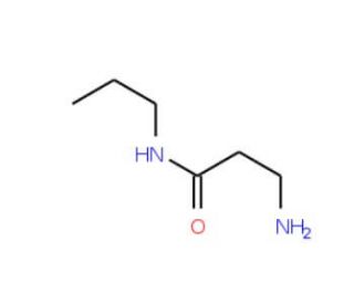 3-amino-N-propylpropanamide - chemical structure image