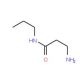 3-amino-N-propylpropanamide - chemical structure image