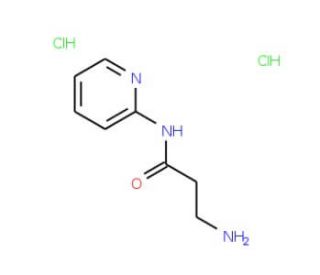 3-amino-N-pyridin-2-ylpropanamide dihydrochloride - chemical structure image