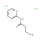 3-amino-N-pyridin-2-ylpropanamide dihydrochloride - chemical structure image
