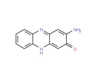 3-Amino-phenazin-2-ol (CAS 4569-77-1) - chemical structure image
