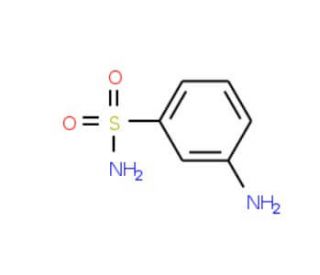 3-Aminobenzenesulphonamide (CAS 98-18-0) - chemical structure image