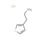 3-aminoethylthiophene HCl (CAS 34843-84-0) - chemical structure image