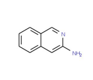 3-Aminoisoquinoline (CAS 25475-67-6) - chemical structure image
