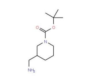 3-(Aminomethyl)-1-N-Boc-piperidine (CAS 162167-97-7) - chemical structure image