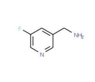 3-Aminomethyl-5-fluoropyridine (CAS 23586-96-1) - chemical structure image