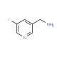3-Aminomethyl-5-fluoropyridine (CAS 23586-96-1) - chemical structure image