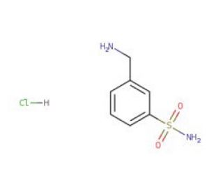 3-(aminomethyl)benzenesulfonamide Hydrochloride (CAS 670280-13-4) - chemical structure image
