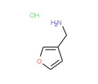 3-(Aminomethyl)furan HCl (CAS 131052-43-2) - chemical structure image